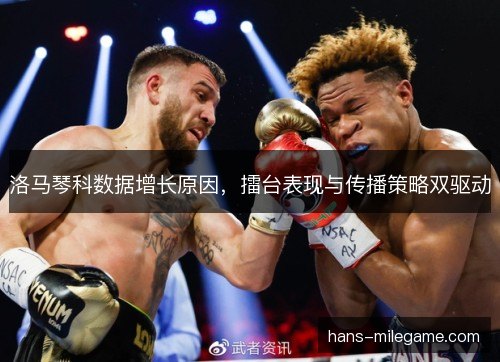 洛马琴科数据增长原因，擂台表现与传播策略双驱动